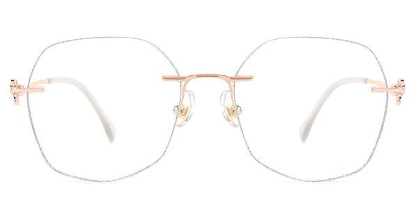 KZFOO Rimless R119 RoseGold M