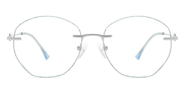 KZFOO Rimless R133 Blue M