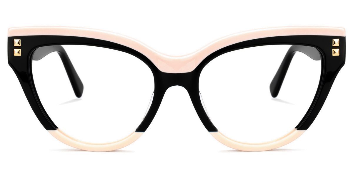 Zeelool cat eye glasses crystal frame acetate full hot sale rim