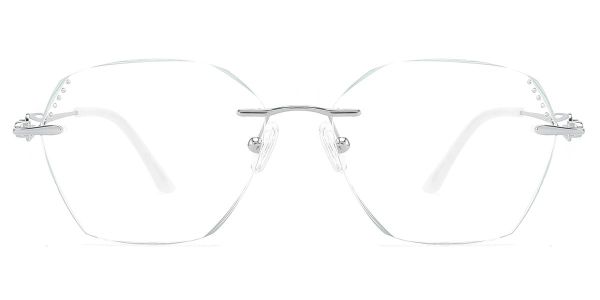 KZFOO Rimless R136 Silvery M