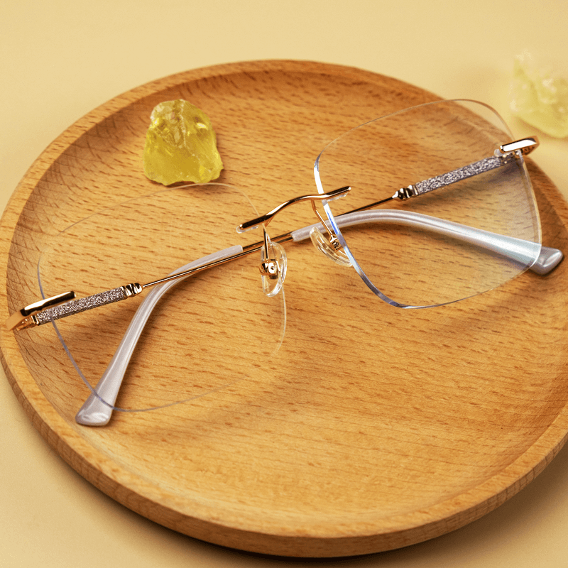 FOGLAX Rimless R126 M Pink, lifestyle image 13 of 14