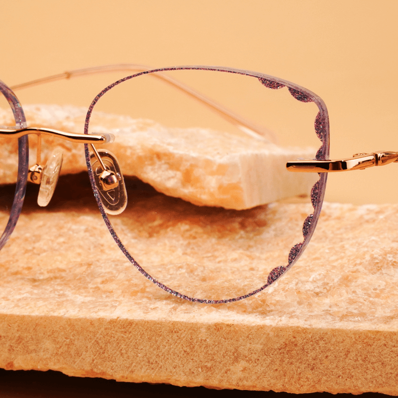 FOGLAX Rimless R124 M RoseGold, lifestyle image 7 of 9