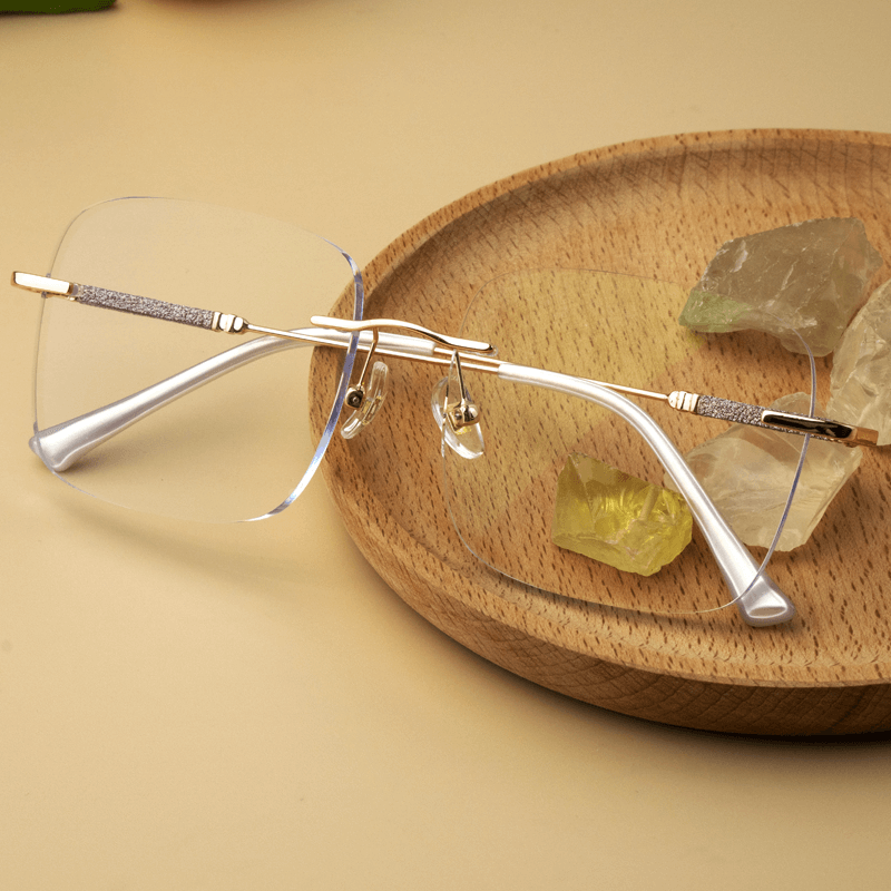 FOGLAX Rimless R126 M Pink, lifestyle image 14 of 14