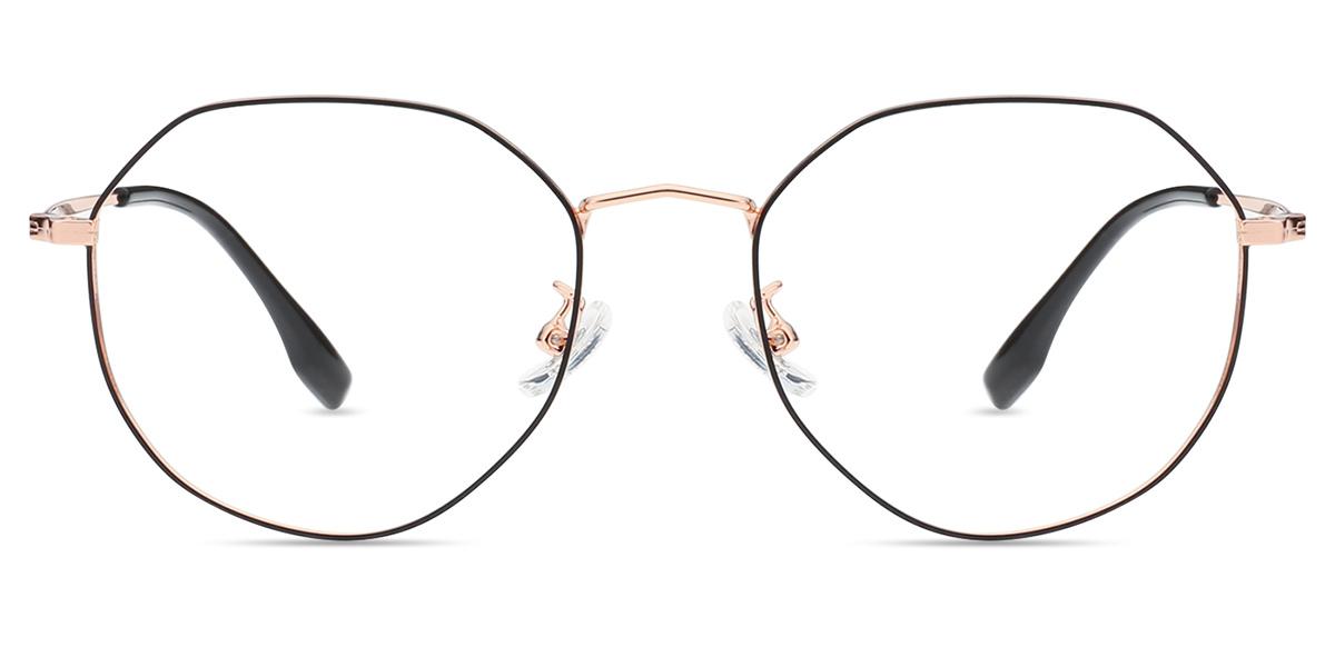 Rose gold hotsell glasses frames